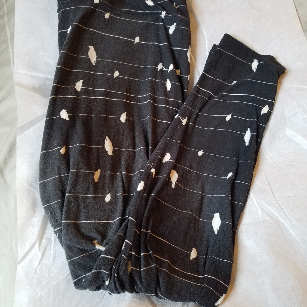 **final price**Tc lularoe birds on a wire leggings